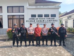 Polres Tulang Bawang Kerahkan Puluhan Personel Berseragam Dinas Amankan Peringatan Hari Kenaikan Isa Almasih