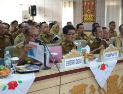 PEMKAB LAMPUNG UTARA SELENGGARAKAN RAPAT KOORDINASI PROGRAM PEMBERANTASAN KORUPSI TAHUN 2025