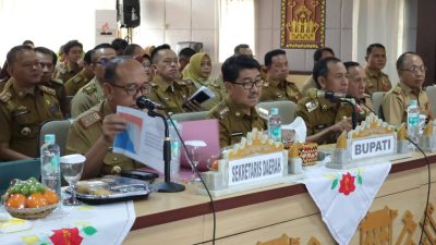 PEMKAB LAMPUNG UTARA SELENGGARAKAN RAPAT KOORDINASI PROGRAM PEMBERANTASAN KORUPSI TAHUN 2025