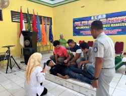 Jasa Raharja Bersama Mitra Sosialisasi Keselamatan Berlalu Lintas kepada Komunitas Mahasiswa Universitas Muhammadiyah Kotabumi