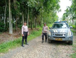 Antisipasi Krimnalitas, Polsek Banjit Melakukan Patroli Hunting di Argomulyo