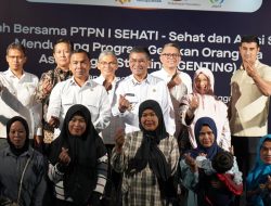 Jalankan Asta Cita, PTPN I Bekerja Sama dengan Kemendukbangga Mencegah Stunting