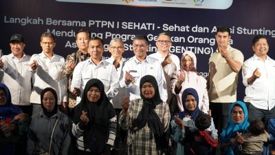 Jalankan Asta Cita, PTPN I Bekerja Sama dengan  Kemendukbangga Mencegah Stunting