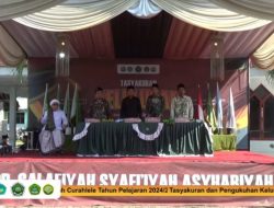 Tasyakuran kelulusan Siswa Siswi Tahun Ajaran 2024/ 2025 Pondok Pesantren Salafiyah Syafi’iyah Ashyhariyah Curah Lele
