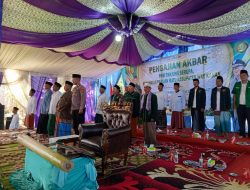 Jalin Silahturahmi Kamtibmas, Polisi Hadiri Pengajian Akbar di Mushola Jami’atul Muslimin