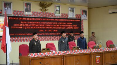 DPRD LAMPUNG BARAT SETUJUI LPJ APBD 2024, BANANG SAMPAIKAN CATATAN KRITIS UNTUK PENINGKATAN PAD