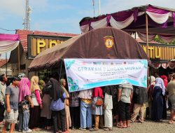 Sembako Murah untuk Rakyat: Polres Metro Gelar Gerakan Pangan Murah di Lima Kecamatan Kota Metro