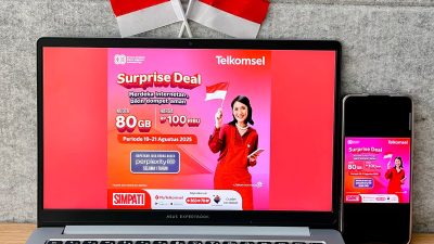 Telkomsel Hadirkan Surprise Deal Merdeka Internet, Kuota 80GB Mulai Rp100.000 dan Akses Perplexity Pro selama 1 tahun