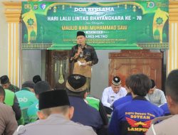 Polres Metro Gelar Peringatan Maulid Nabi Muhammad SAW 1447 H dan Doa Bersama Hari Lalu Lintas Bhayangkara ke-70