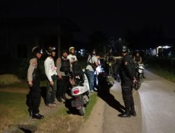 Tim Patroli Preventif Strike Polres Metro Lakukan Patroli di Jam Rawan Malam, Ciptakan Situasi Kota Metro Yang Aman