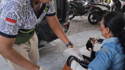 Polisi Sigap Evakuasi Korban Laka Lantas di Jalintim KM 130