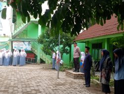 Bhabinkamtibmas Gelar Police Goes To School di SMK Al Ma’arif  Baradatu