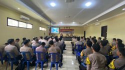 Kunjungi Polres Way Kanan, Direktorat Binmas Polda Lampung Berikan Pembinaan Bhabinkamtibmas