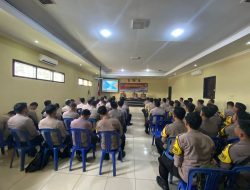 Kunjungi Polres Way Kanan, Direktorat Binmas Polda Lampung Berikan Pembinaan Bhabinkamtibmas