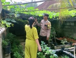 Bhabinkamtibmas Polres Metro Mendukung Masyarakat untuk Swasembada Pangan