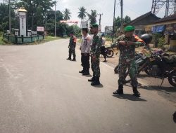 Polsek dan Koramil Way Tuba Gelar Patroli Gabungan Jaga Keamanan Wilayah