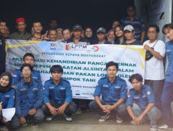 Teknik Biosistem ITERA, Teknik Pertanian Unila, dan Kelompk Tani Karya Makmur Desa Sabah Balau Wujudkan Kemandirian Pangan Ternak Berbasiskan Pemanfaatan Limbah Pertanian