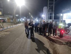 Polsek Banjar Agung Bersama Karang Taruna Turun Tangan Tertibkan Nongkrong & Knalpot Brong