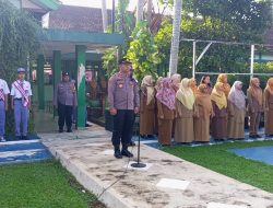Kapolsek Metro Barat Menjadi Pembina Upacara di SMK Negeri 2 Metro, Tekankan Hindari Kenakalan Remaja Kepada Siswa