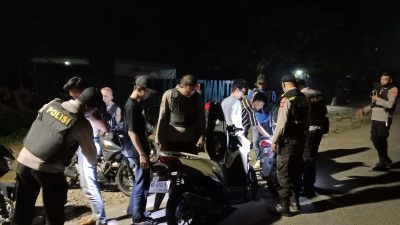 Ciptakan Situasi Kota Metro Yang Aman, Tim Patroli Preventif Strike Polres Metro Berpatroli di Jam Rawan Malam