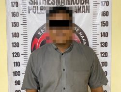Polres Way Kanan Amankan Pemuda Diduga Penyalahgunaan Narkotika Jenis Sabu di Gisting Jaya