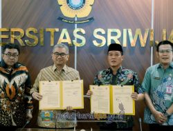 BUPATI DEDI IRAWAN TANDATANGANI MOU DENGAN UNSRI TERKAIT PEMENUHAN DOKTER SPESIALIS