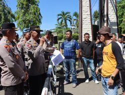 Tingkatkan Keamanan, Polres Lampung Utara Gelar Simulasi Sistem Pengamanan Mako