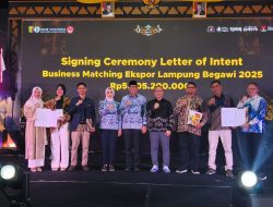 Lampung Begawi 2025 Berakhir, Total Transaksi Tenant UMKM Hampir Tembus Rp 1 Miliar