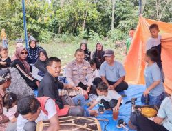 Sampaikan Himbaun dan Program Pemerintah, Kanitbinmas Sambangi Warga di Datar Bancong Kasui