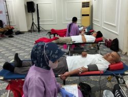 PTPN IV PalmCo Regional VII Dukung Aksi Kemanusiaan PMI Lampung di HUT ke-80