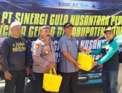 Sinergi Gula Nusantara Subholding Komoditas Gula dari Holding Perkebunan Nusantara PTPN III Persero Salurkan Bantuan Bagi Korban Gempa Situbondo