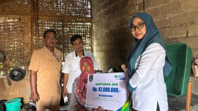 Ahli Waris RT Endang Rejo Terima Santunan Rp 42 Juta dari BPJS Ketenagakerjaan Lampung Tengah