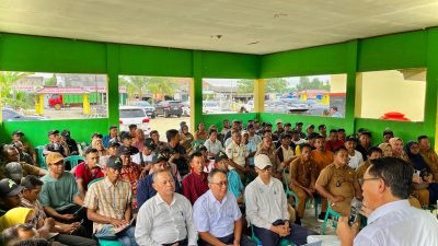 Sugar Group Companies (SGC), Menggelar Sosialisasi Program Kemitraan Tebu  di Kecamatan Rumbia