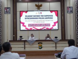 Supervisi Semester II Ditreskrimum Polda Lampung di Polres Tulang Bawang: Tingkatkan Profesionalisme dan Sinergitas Personel