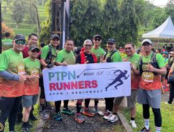 PTPN I Regional 7 Tunjukkan Semangat Kompetitif di Banaran Trail Run Semarang
