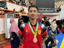 Atlet Taekwondo Universitas Teknokrat Indonesia Sabet 3 Medali di Kajati Lampung Cup I Taekwondo Championship 2025