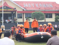 Polres Way Kanan Gelar Apel Kesiapan Tanggap Darurat Bencana Alam 2025