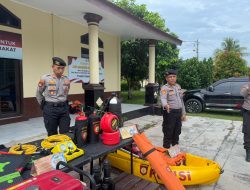 Cuaca Ekstrem Mengancam, Samapta Menjawab Tantangan! Polres Tulang Bawang Tunjukkan Kesiapan Penuh