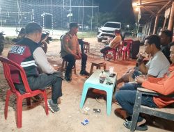 Pantau Kamtibmas di Bumi Jaya, Polsek Negara Batin Sosialisasi Manfaat Layanan 110
