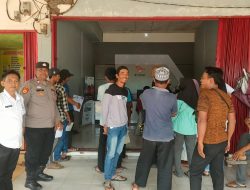 Dukung Progam Pemerintah, Polisi Kawal Pengamanan Penyaluran BLT Kesra di Kantor Pos Pakuan Ratu