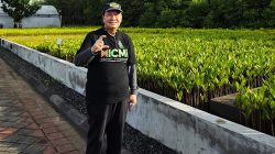 Rektor Universitas Teknokrat Indonesia Nasrullah Yusuf Ikut Tanam Mangrove di Persemaian Mangrove G20 Suwung Denpasar Bali