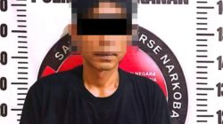 Seorang Pria Asal Negara Batin Dibekuk Polisi Diduga Edarkan Sabu 10,70 Gram dan ekstasi 1,13 Gram