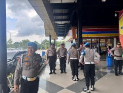 Tim Provos Mabes Polri Turun Langsung ke Tol KM 208, Pengamanan Nataru Diperiksa Ketat