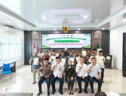 Kemenag Pesawaran Dukung Program WARBYASA, 15 Sertifikat Tanah Wakaf Diserahkan