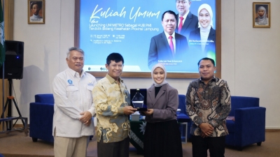 UM Metro Resmikan HUB PMI Terdidik Bidang Kesehatan Provinsi Lampung
