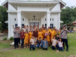 Polri Siaga Penuh! Ibadah Tahun Baru di Penawartama Berlangsung Aman dan Kondusif