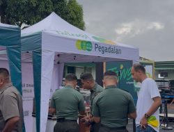 Festival Tring Pegadaian Area Lampung Gandeng Korem 043/Garuda Hitam, Diikuti 400 Prajurit TNI
