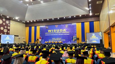 Universitas Terbuka Lampung Wisuda 600 Wisudawan, Universitas Terbuka Kini Jadi Pilihan Kampus Bagi Masyarakat
