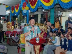 BUPATI DEDI IRAWAN HADIRI PENUTUPAN ACARA KAKICERAN DIPEKON KURIPAN