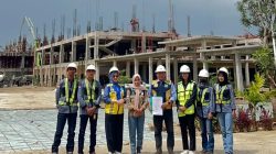Mahasiswa Teknik Sipil Teknokrat Jalani Magang di Proyek Pembangunan Rumah Sakit di Pesawaran